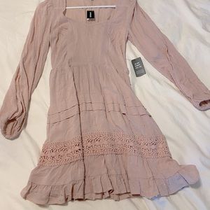 Express pink dress